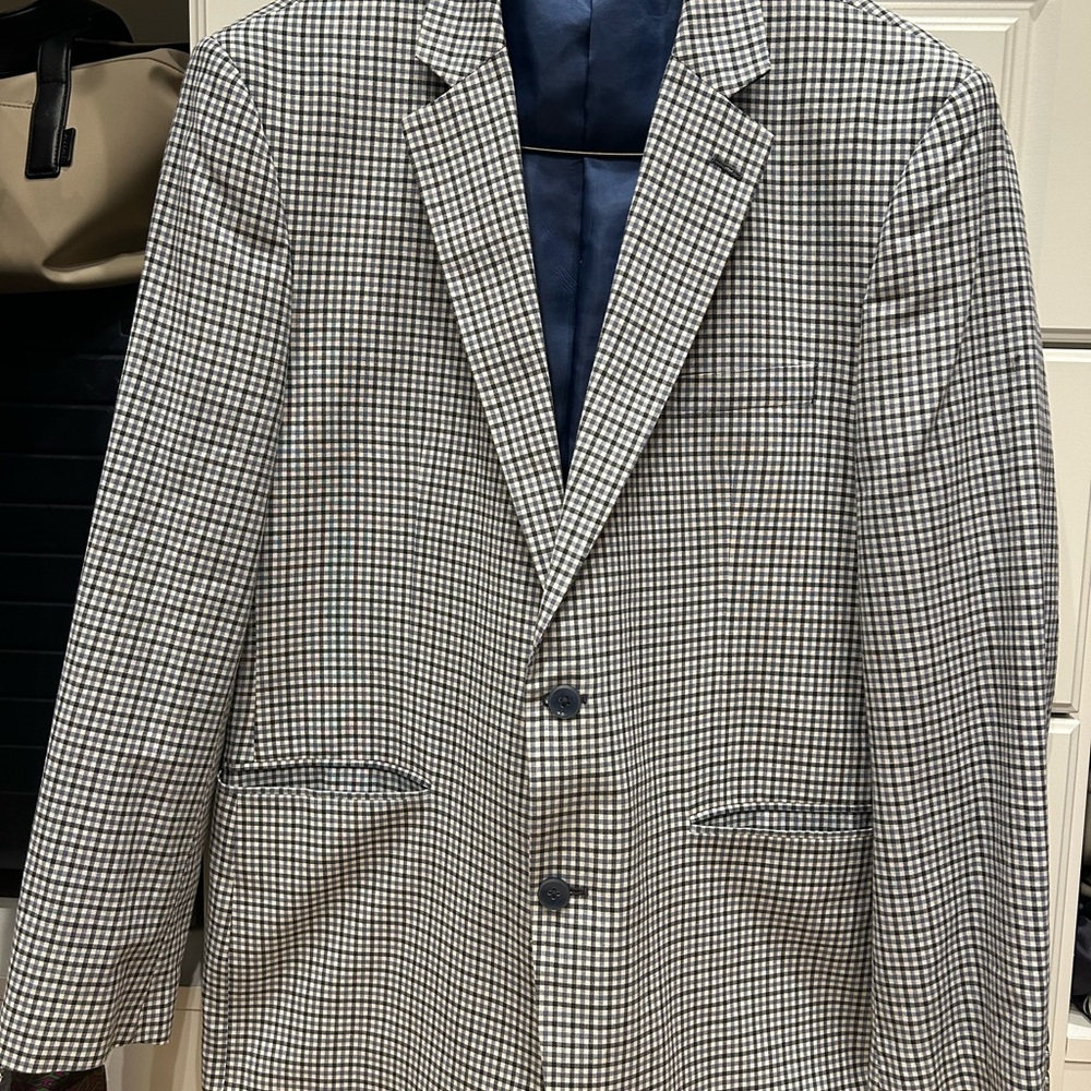 Men's Check/Gingham Sport Coat